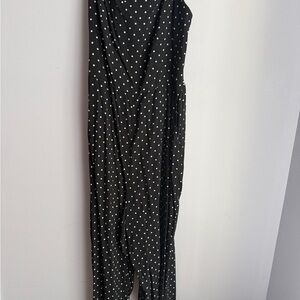 Polka Dot Black Jumpsuit
